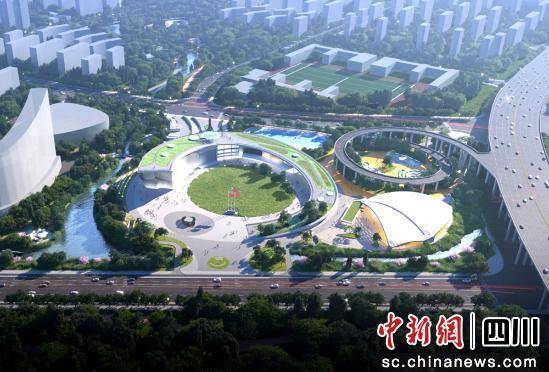 安装工作也, 该中心建成, 助力眉山城